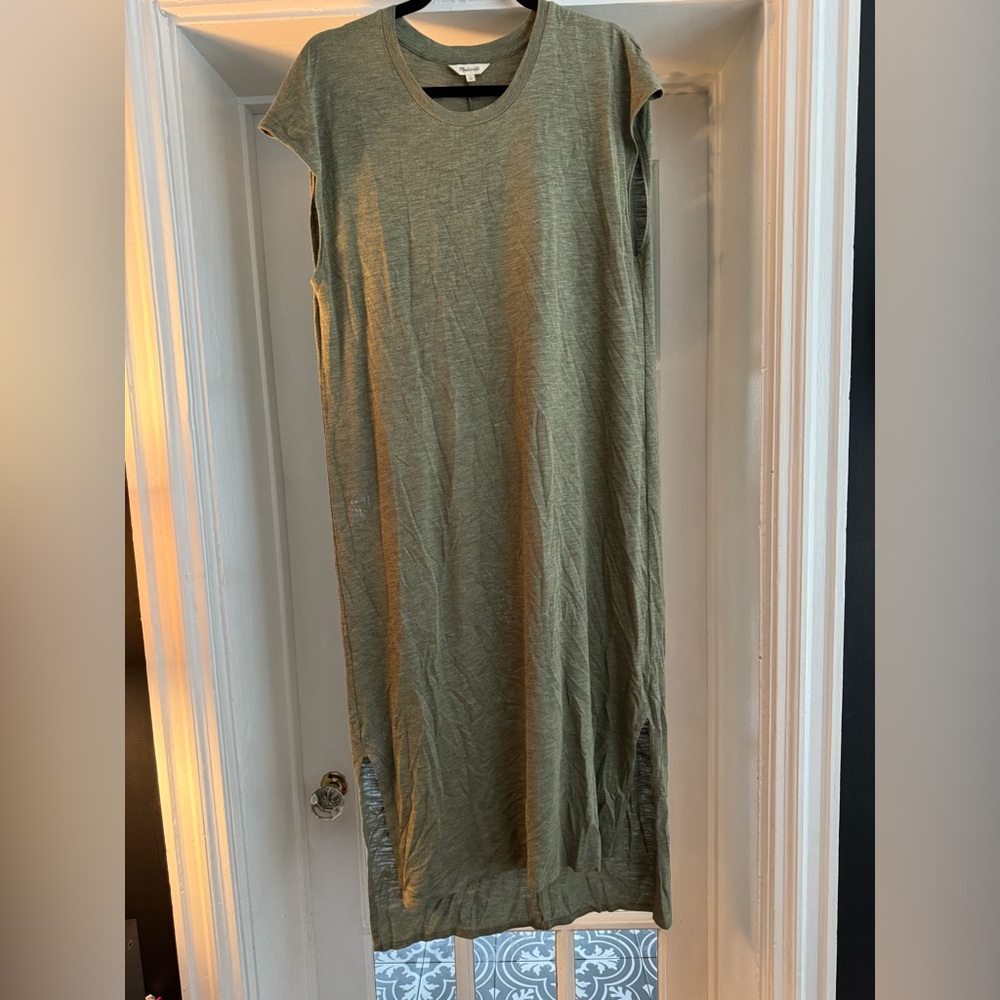 Madewell midi T shirt dress
